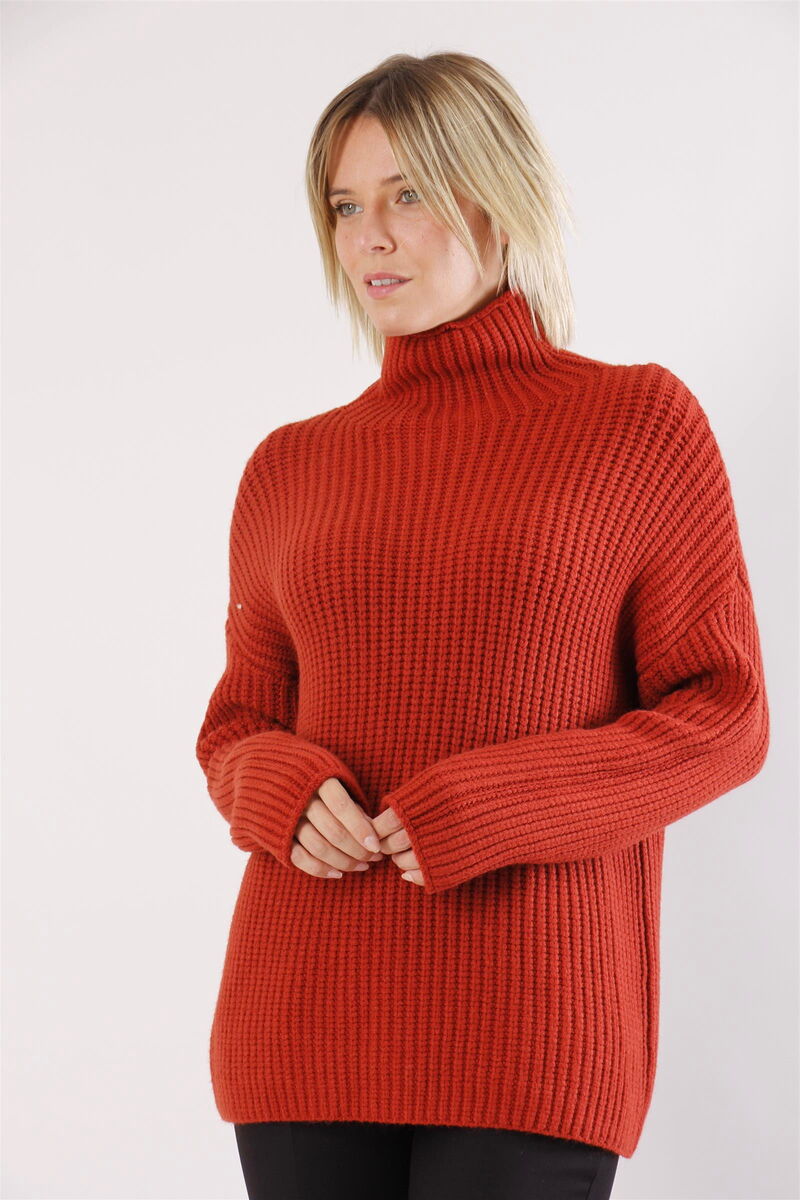 MAGLIONE OVERSIZE COLLO ALTO - #MYASTREET@