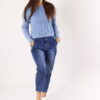 JEANS A PALLONCINO - Blu-jeans, L
