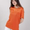 MAGLIA ASIMMETRICA - Arancio, S