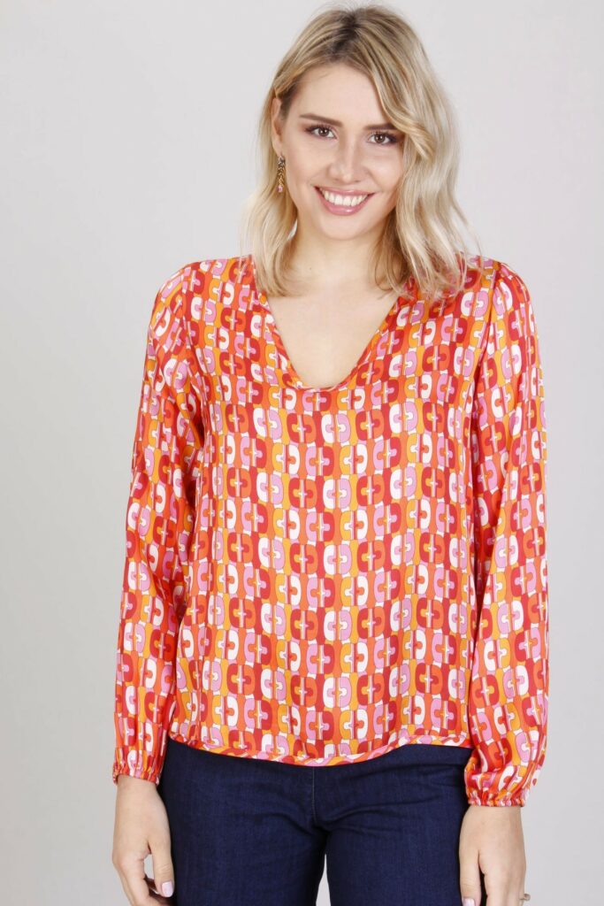 BLUSA FANTASIA ANNI '70 