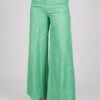 PANTALONI A PALAZZO - Green, M