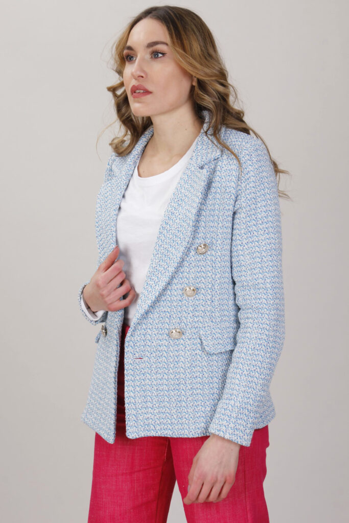 BLAZER DOPPIOPETTO IN TWEED 