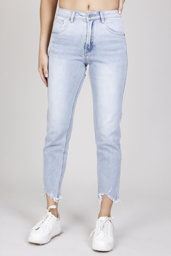 MOM JEANS - Celeste, S 