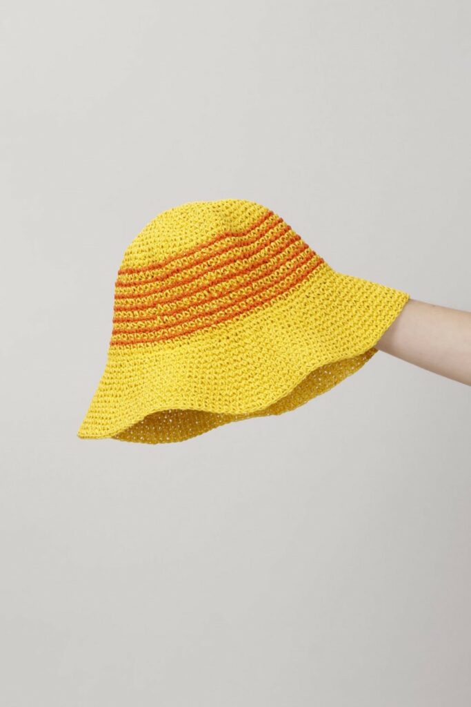 CAPPELLO CLOCHE IN RAFIA - Amarillo, TU 
