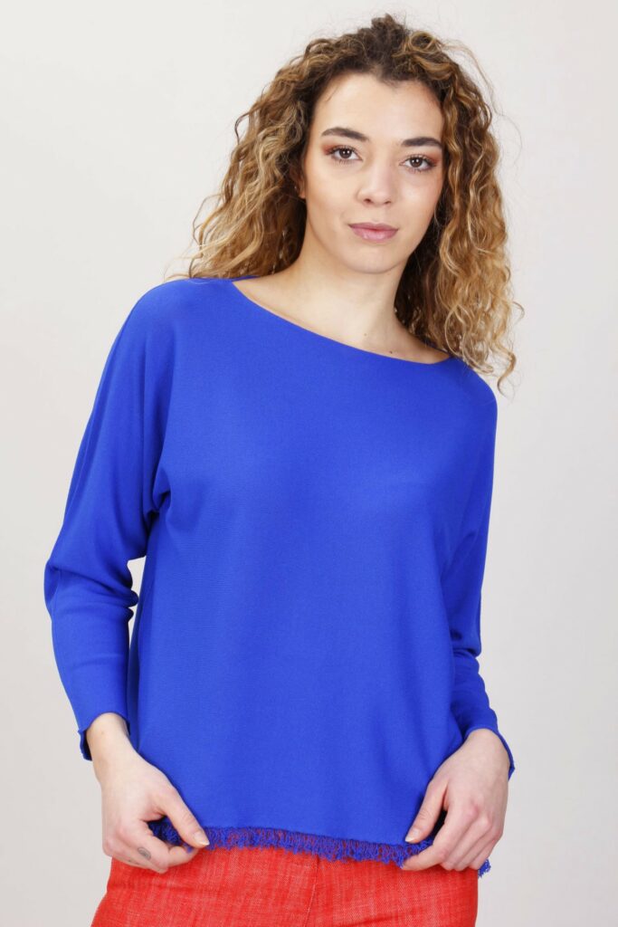 MAGLIA CON FRANGE 