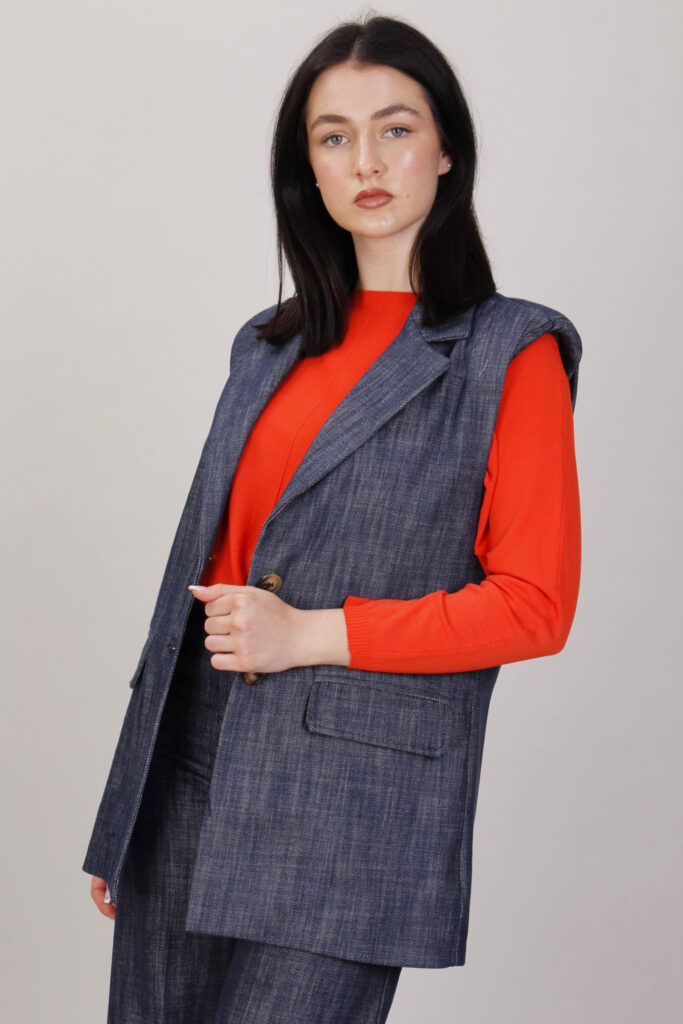 GILET IN COTONE 