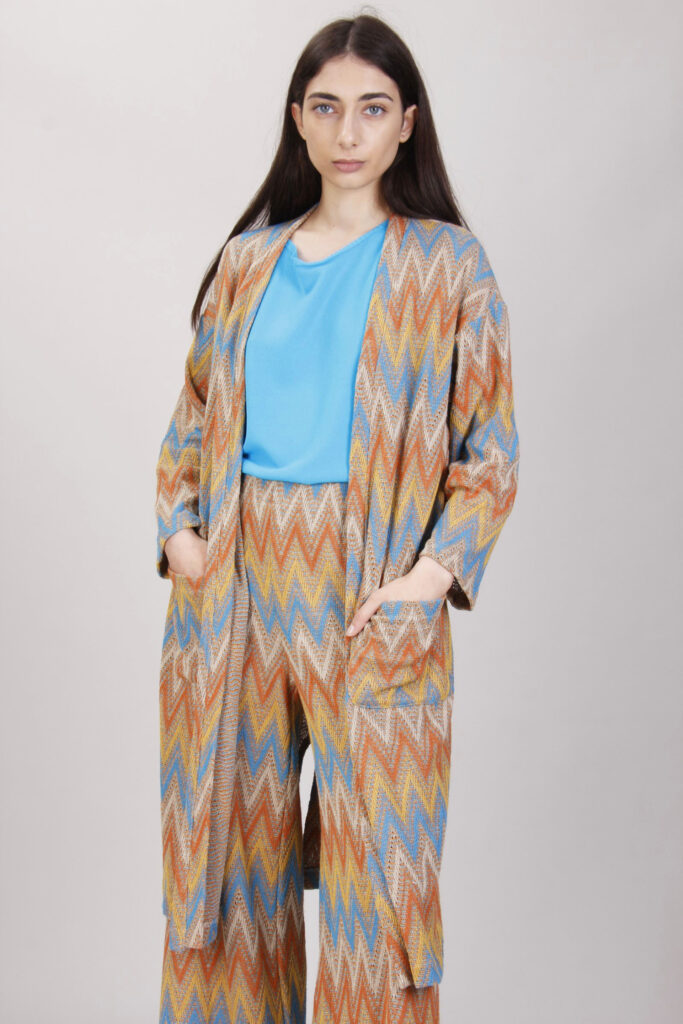 CARDIGAN CHEVRON 