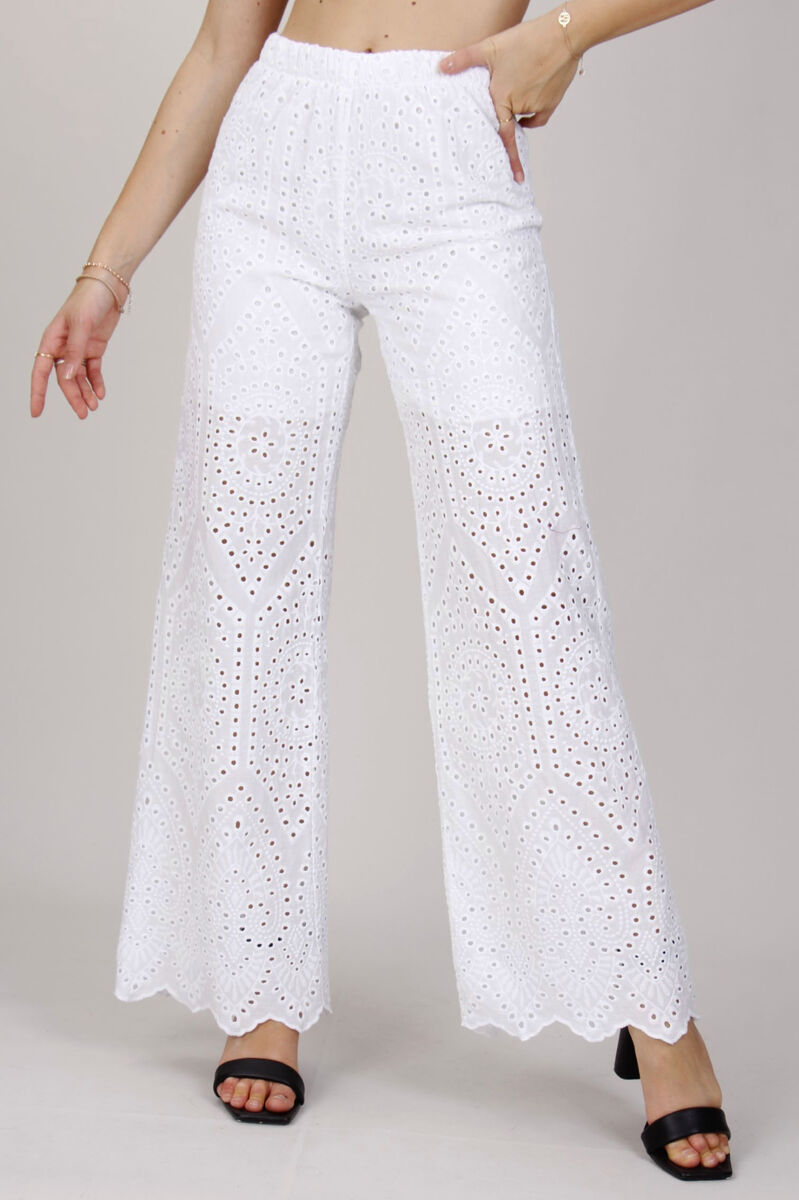 PANTALONI PIZZO SANGALLO - #MYASTREET@
