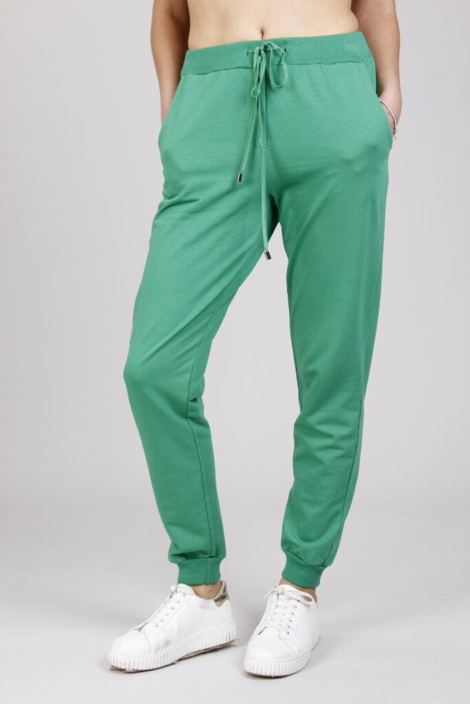 PANTALONI JOGGER - Verde smeraldo, S 
