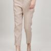 PANTALONI SARTORIALI IN LINO - Beige, M