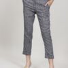 PANTALONI SARTORIALI IN LINO - Navy Blue, S