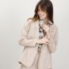 BLAZER MONOPETTO IN LINO - Beige, M