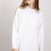 MAGLIA CON LAVORAZIONE GEOMETRICA - Panna, TU