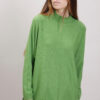 MAGLIA CON LAVORAZIONE GEOMETRICA - Pistacchio, TU