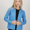 CARDIGAN CORTO STRUTTURATO - Turchese, TU