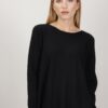 MAXI MAGLIA CON TASCHE - Nero, TU