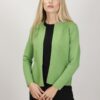 CARDIGAN CORTO STRUTTURATO - Pistacchio, TU