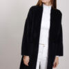 CARDIGAN-CAPPOTTO EFFETTO PELO - Nero, TU