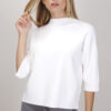 MAGLIA MANICHE 3/4 - Panna, TU