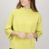 MAGLIA MANICHE 3/4 - Verde acido, TU