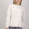 MAGLIA CON FRANGE - Gesso, TU