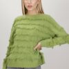 MAGLIA CON FRANGE - Pistacchio, TU