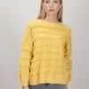 MAGLIA CON FRANGE - Senape, TU