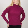 MAGLIA A COLLO ALTO CON COSTE - Petunia, TU