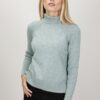MAGLIA A COLLO ALTO CON COSTE - Salvia, TU