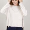 MAGLIA CON TASCA - Beige, TU