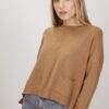 MAGLIA CON TASCA - Cammello, TU