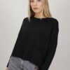 MAGLIA CON TASCA - Nero, TU