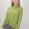 MAGLIA CON TASCA - Pistacchio, TU