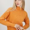 MAGLIA CON DETTAGLI A COSTE - Arancio, TU