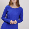 MAGLIA BASICA A MANICHE LUNGHE - Bluette, TU