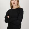 MAGLIA CON MANICHE A SBUFFO - Nero, TU