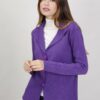 BLAZER IN MAGLIA - Viola, TU