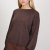PULLOVER CON MANICHE LUNGHE A PALLONCINO - Moro, TU