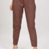 PANTALONI TAGLIO SARTORIALE - Dark Brown, M