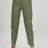 PANTALONI IN PIED-DE-POULE - Fantasia verde, M