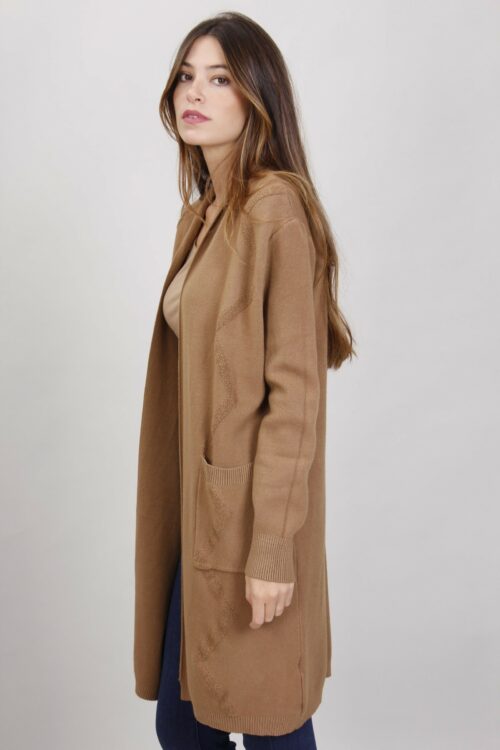 CARDIGAN CON MOTIVO ZIG-ZAG