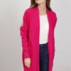 CARDIGAN CON MOTIVO ZIG-ZAG - Fucsia, TU