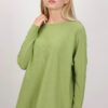 PULLOVER CON SCOLLO A BARCA - Pistacchio, TU