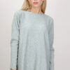 PULLOVER CON SCOLLO A BARCA - Salvia, TU