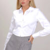 CAMICIA CORTA CON SPALLINE IMBOTTITE - Bianco, M