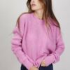 MAGLIONE MORBIDO IN MISTO MOHAIR - Rosa, TU