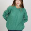 MAGLIONE MORBIDO IN MISTO MOHAIR - Bright green, TU