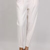 PANTALONI A SIGARETTA - Panna, S