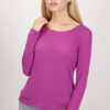 MAGLIA MISTO CASHMERE ORLO RIFINITO - Petunia, TU