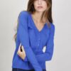 CARDIGAN CLASSICO - Bluette, TU